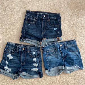 American eagle high waisted jean short lot 00